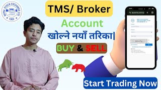 How to Open Online Broker Account in Nepal  Broker Account Kasari Kholne [upl. by Assirahs]