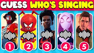 Guess who’s singing SPIDERMAN quiz [upl. by Leiso]