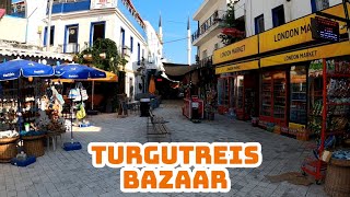 Bodrum Turgutreis Bazaar Walking Tour  MuğlaTurkey [upl. by Layne930]