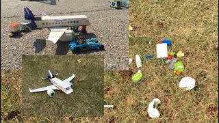 Aegean Airlines flight 201 Fictional Crash lego supsnail [upl. by Eyla]