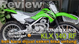 Review KLX 140 RF❗Trail paling dicari saat ini [upl. by Enirak]