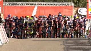 Cyclocross SintNiklaas Men Elite 108050fps 20 Feb 2021 [upl. by Wordoow]