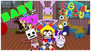 BABY DIGITAL CIRCUS THE MOVIE  MINECRAFT ANIMATION [upl. by Niall433]