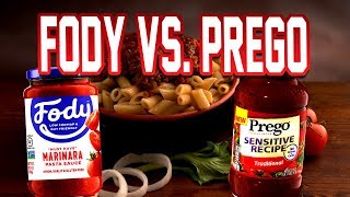 Fody Foods Marinara vs Prego Sensitive Recipe Review amp Taste Test [upl. by Xonnel]