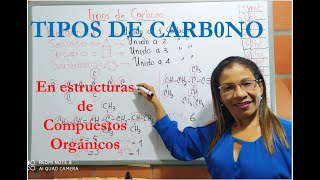 COMO IDENTIFICAR LOS TIPOS DE CARBONO❓❓🐪 PRIMARIO🐪SECUNDARIO🌳 Y CUATERNARIO🌳 SEPT 2020 [upl. by Roley]