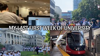 My LAST First Week at uOttawa Volunteering for OWeek Attending Classes Comiccon and More [upl. by Corny]