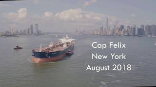 Euronav Cap Felix New York August 2018 [upl. by Gapin]