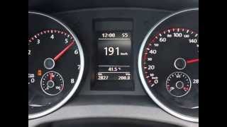 MK6 GTI LAUNCH CONTROL AND TOP SPEED 0  255 STOCK [upl. by Lethia561]