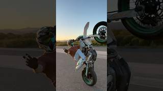 Sardinien 🔥🥵 bikelife supermoto wheelie ktm dream [upl. by Corwun396]