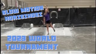 Slow Motion 6 Packs at the 2023 World Horseshoe Tournament [upl. by Milly]