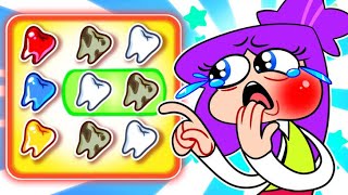 Dental Health 🦷✨ Where Are My Teeth 🦷😨 Kids Songs by Viv and Denny [upl. by Grearson]