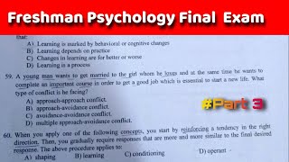 Freshman psychology General psychology learnig and theories of learning part 2Psyc 1011 [upl. by Aldred382]