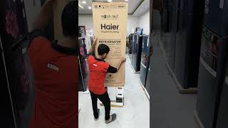 Best haier fridge review and unboxing [upl. by Eugenio]