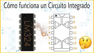 CÓMO FUNCIONA UN CIRCUITO INTEGRADO  EXPERIMENTOS DE ELECTRÓNICA [upl. by Demha]