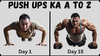 Pushups EXPLAINED From Scratch [upl. by Ithaman]