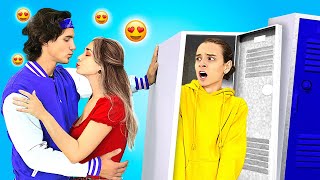 MAKEOVER for NERD into POPULAR Guy  I Date TWO BOYS at ONCE Crazy Relationship HACKS by La La Life [upl. by Maag]