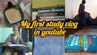 my first study vlog on YouTube for competative exam studyvlog motivationalvlog [upl. by Trovillion]