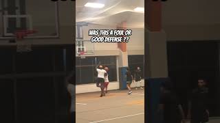 i say foul😅 SUBSCRIBE ROAD TO 900‼️ hoops basketballshorts shortsviral short [upl. by Okkin]