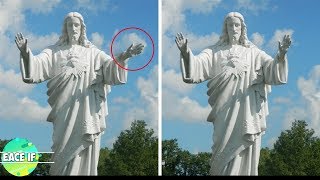 5 Estatuas Misteriosas MOVIÉNDOSE Captadas En VÍDEO [upl. by Atiuqcir]