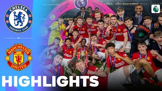 Manchester United vs Chelsea  Highlights  U18 Premier League National Final 14052024 [upl. by Reniar368]