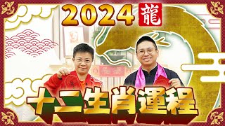 2024 生肖運程  2024龍年十二生肖運程 逐一預測  犯太歲、桃花運、財運【中文字幕】寶善老師 潘小文 [upl. by Moreville72]