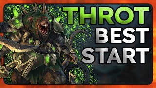 Throt best start guide  Total war Warhammer 3 [upl. by Shinberg]