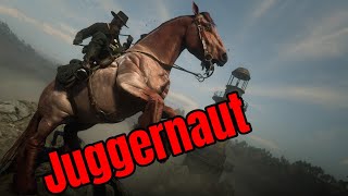 Horseman 9 with Strawberry Roan Ardennes  Arthur Riding in Chapter 6  Red Dead Redemption 2 [upl. by Sirad87]