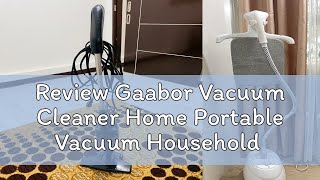 Review Gaabor Vacuum Cleaner Home Portable Vacuum Household Strong Suction BlackPurpleBlue 1615 [upl. by Egan]