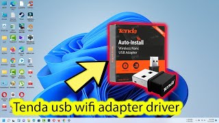 How to install tenda wifi adapter [upl. by Jard]