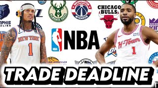 🔴 NBA Trade Deadline Livestream I Lakers Raptors Mavericks Trail Blazers amp more NBA Trade Rumors [upl. by Hutt]