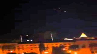 UFO Sighting June 3 2011 UFO over Leninsky Prospekt in Moscow Russia [upl. by Drain]