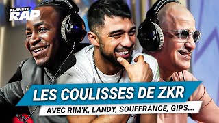 Les Coulisses Planète Rap de Zkr  avec RimK Landy Souffrance Gips [upl. by Adda]