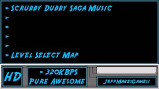 Scrubby Dubby Saga Music  Level Select Map [upl. by Yrrat]