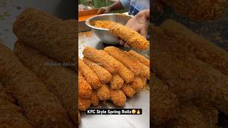 KFC Style Spring Rolls😳🔥 Indian Street Food [upl. by Hawthorn149]