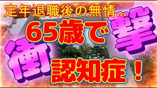 【衝撃、65歳で認知症に？！】定年退職までがんばってきたのに・・・ [upl. by Patric]