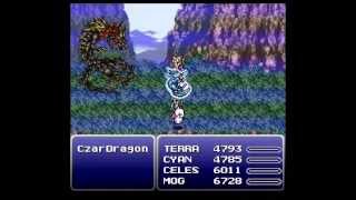 FF6 Ultimate Czar Dragon death proof [upl. by Aonehc]