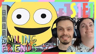 Smiling Friends REACTION  Season 1 Episode 1  Desmonds Big Day Out [upl. by Eberto]