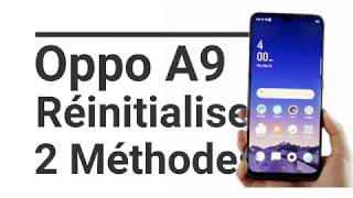 Comment Faire Réinitialiser et formater Oppo A9  Supprimer schéma de verrouillage Hard Reset pass [upl. by Eirehc928]