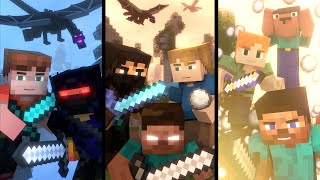 Skywars FULL TRILOGY Minecraft Animation Hypixel [upl. by Neeluj]