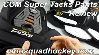 CCM Super Tacks Pants Review modsquadhockeycom [upl. by Pussej]