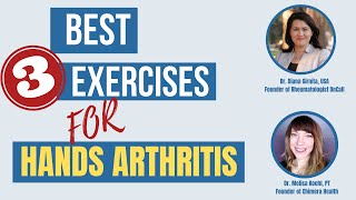 Top 3 Exercises for Hands Pain and Arthritis  Dr Diana Girnita [upl. by Tharp]