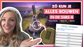 Zó maak ik GRATIS meubels in de Sims geen CC 😍  Sims 4 TOOL MOD Tutorial [upl. by Lehpar168]