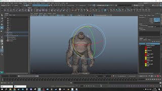 Maya Rigging Tutorial Создание простой ИКсистемы для туловища в Майе [upl. by Ymma]