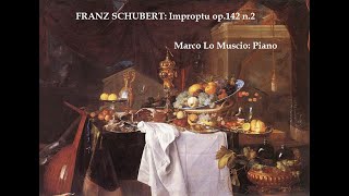 FRANZ SCHUBERT Impromptu Op142 n2 Marco Lo Muscio Piano Live in the Wunderkammer [upl. by Aisul]