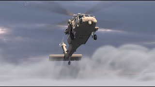 Houdini helicopter downwash • 1 • Collisions into dust [upl. by Crockett831]