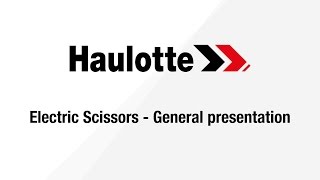 Haulotte Electric Scissors [upl. by Presber941]