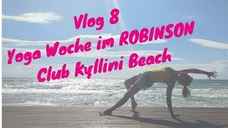 VLOG 8 Yogaevent Kyllini Beach [upl. by Brecher]