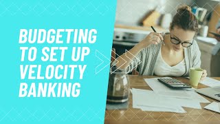 Velocity Banking Budget Set Up 💰 credit tips creditcard velocity [upl. by Inalaeham939]