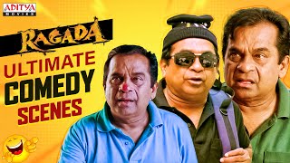 Ragada Ultimate Comedy Scenes  Hindi Dubbed Movie  Nagarjuna Anushka Priyamani  Brahmanandam [upl. by Dlared671]