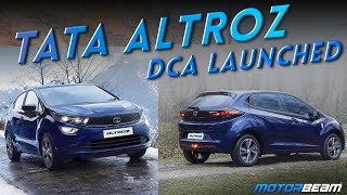 Tata Altroz DCA Launched With Revotron Engine  It Was A Long Wait  MotorBeam [upl. by Aenit]